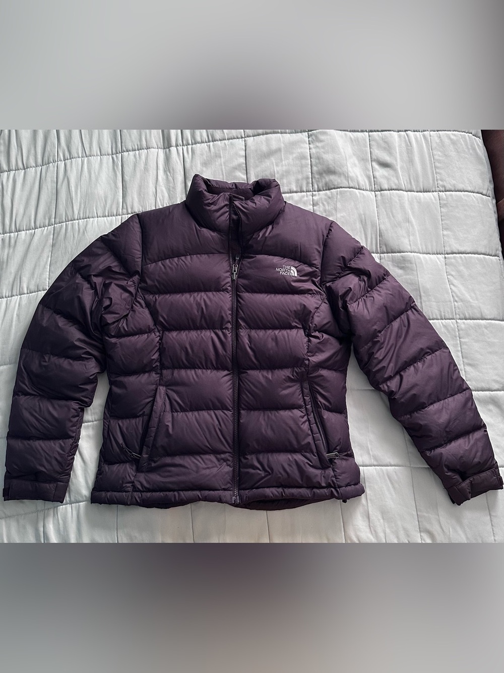The North Face Women's Dark Purple Puffer Jacket
